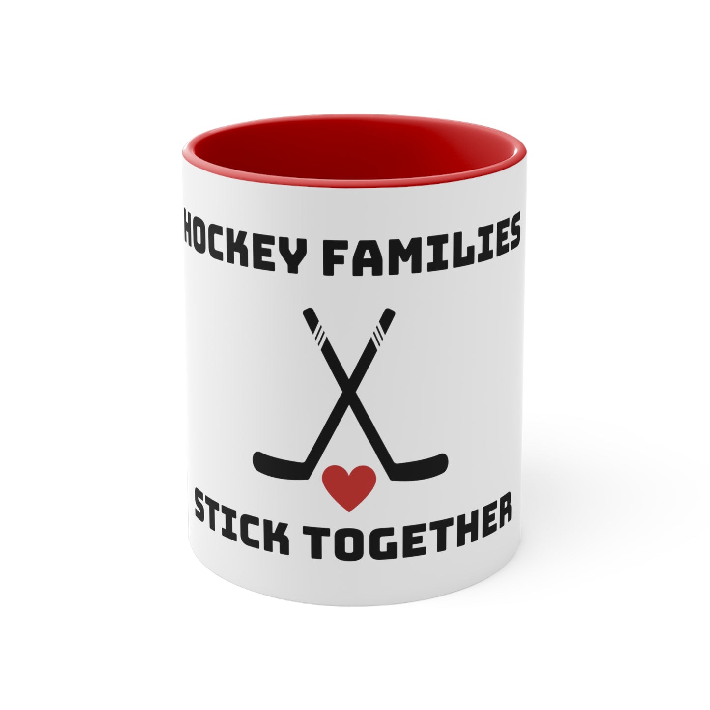 Hockey Families Stick Together Mug