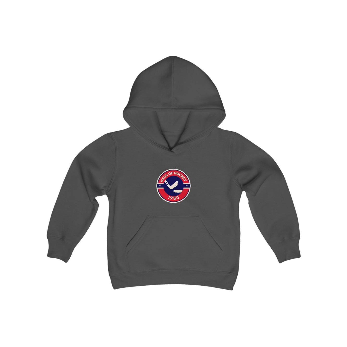 Haus Of Hockey Retro Stick Youth Hooded Sweatshirt