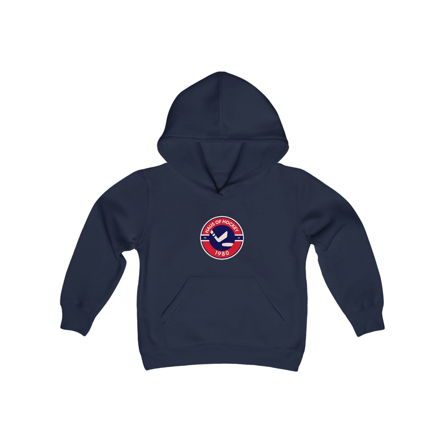 Haus Of Hockey Retro Stick Youth Hooded Sweatshirt