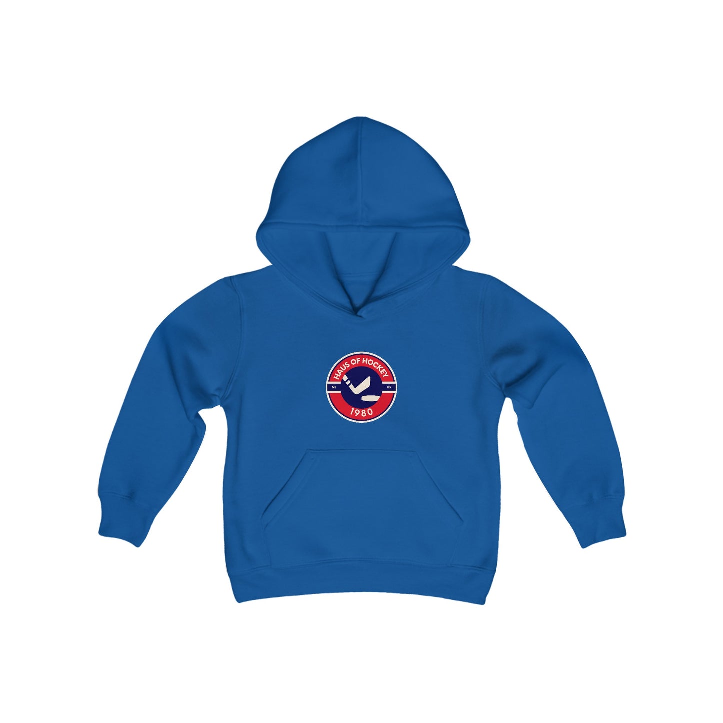 Haus Of Hockey Retro Stick Youth Hooded Sweatshirt