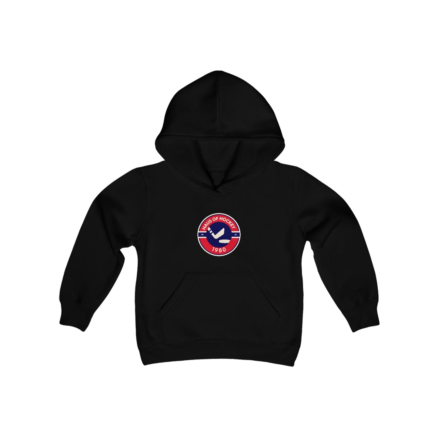 Haus Of Hockey Retro Stick Youth Hooded Sweatshirt