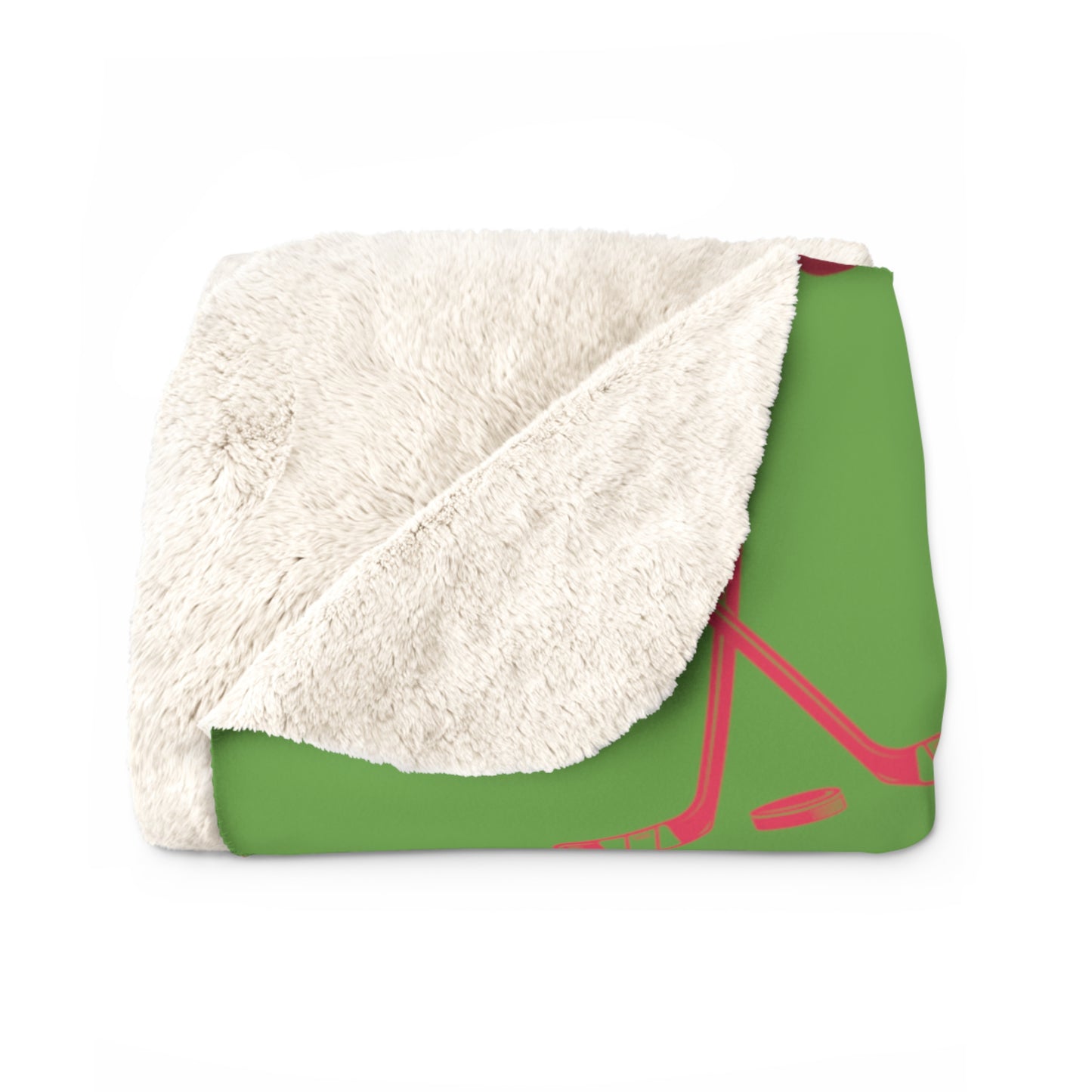 Hockey USA Sherpa Fleece Blanket