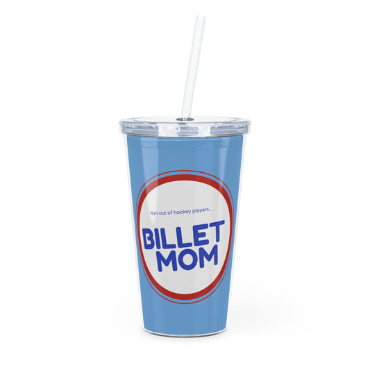 Billet Mom Straw Tumbler - Sky