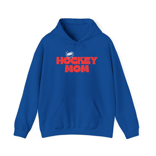 #1 Hockey Mom Hooded Sweatshirt - 2 sided design