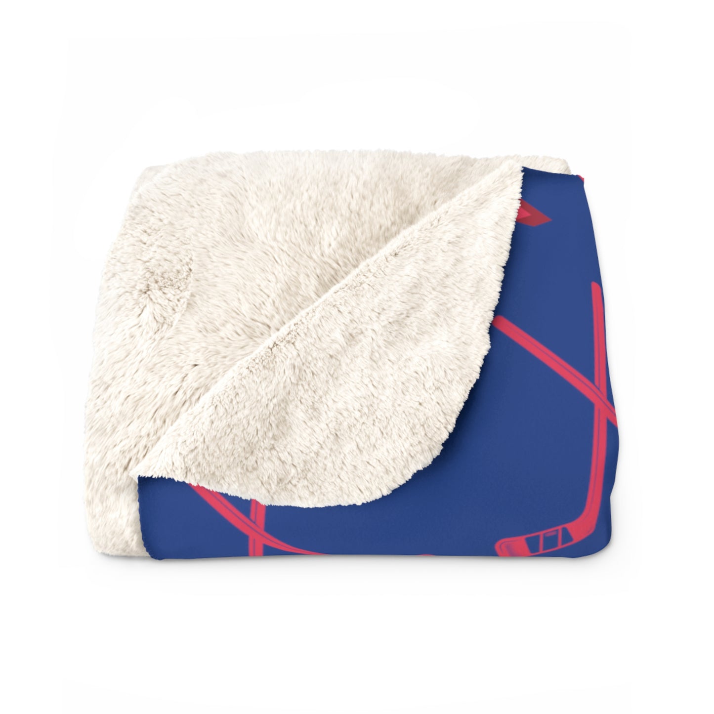 Hockey USA Sherpa Fleece Blanket