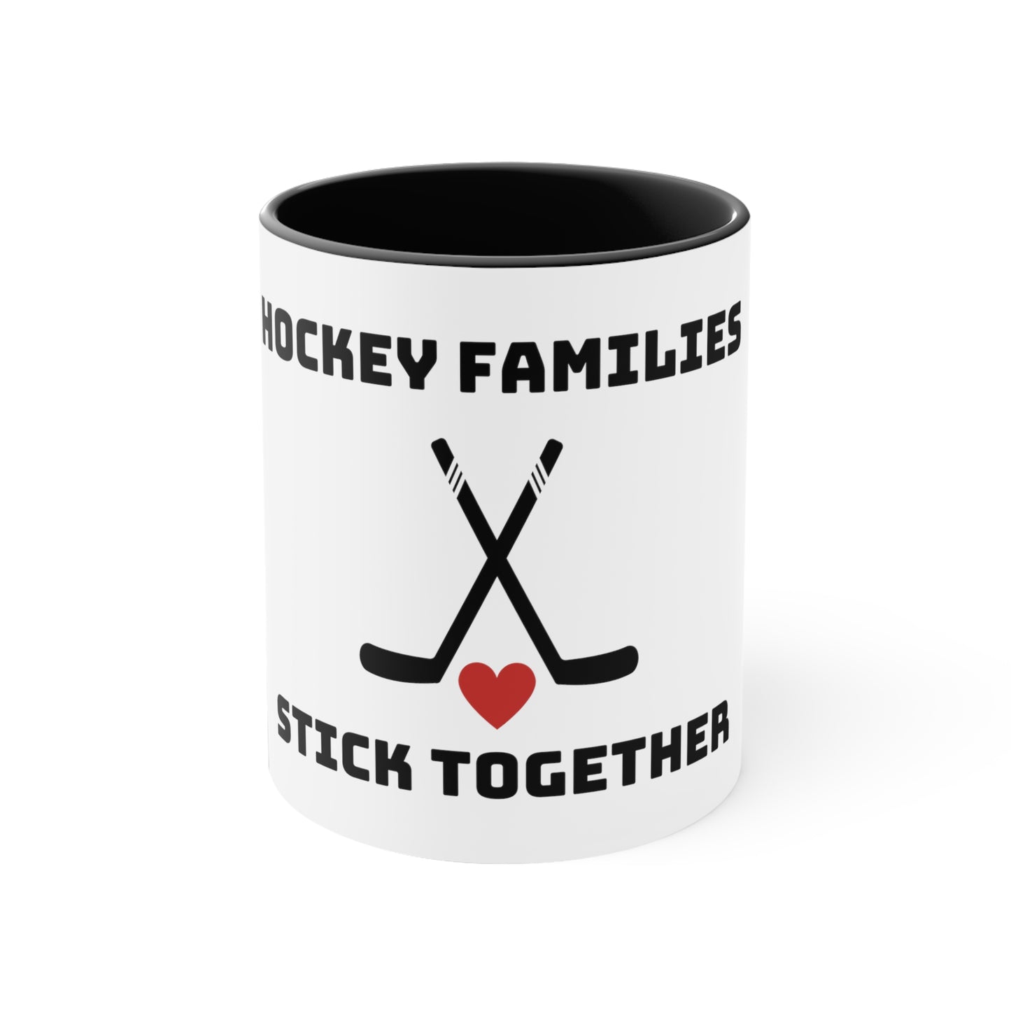 Hockey Families Stick Together Mug