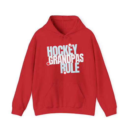 Hockey Grandpas Rule Hooded Sweatshirt