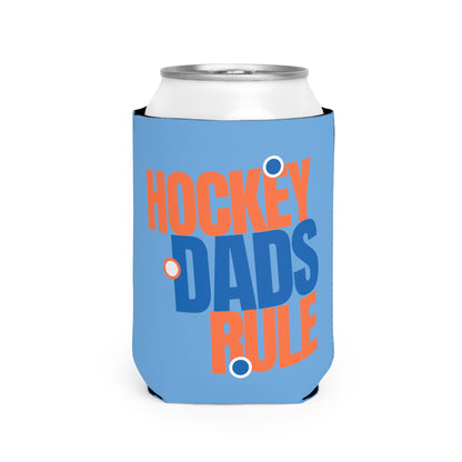 Hockey Dads Rule Can Cooler Sleeve